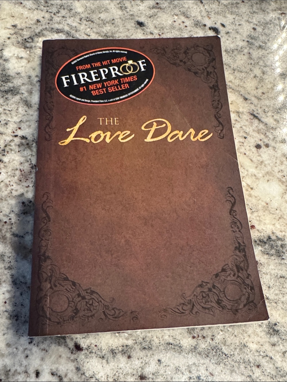The Love Dare Paperback Book - Brown Cover